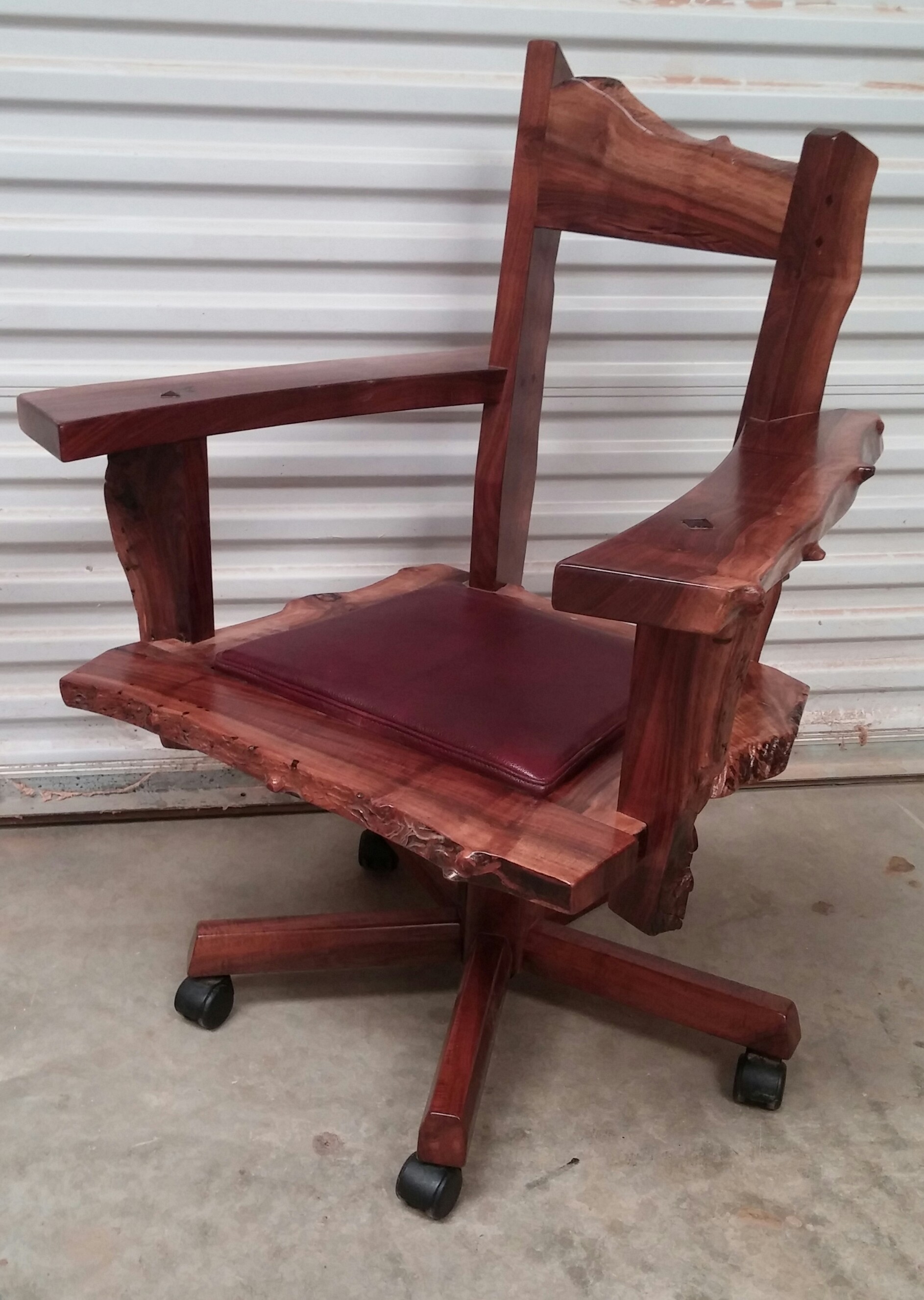 Matching Desk & Chair - Claro Walnut