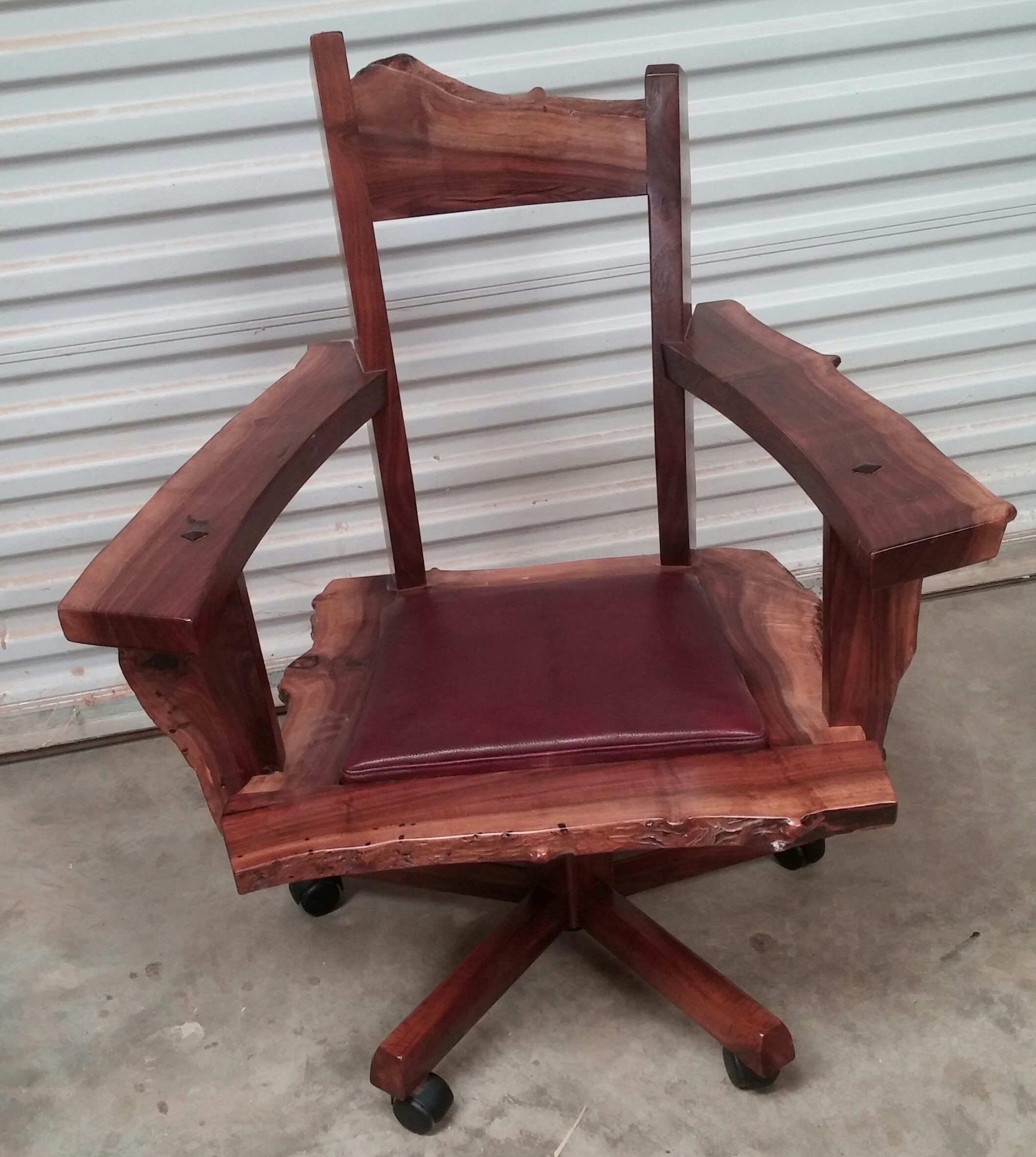 Matching Desk & Chair - Claro Walnut