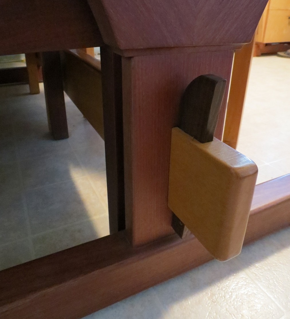 Dining Table - Purple Heart and Pao Amarillo