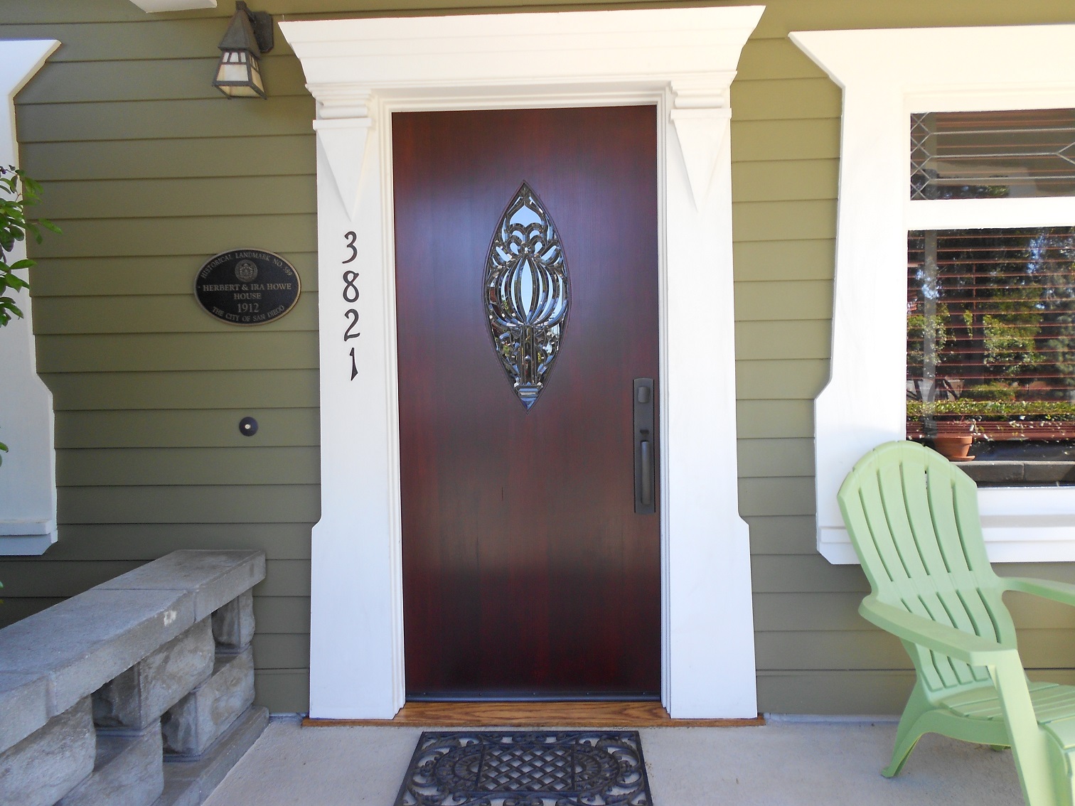 Door in Historical House