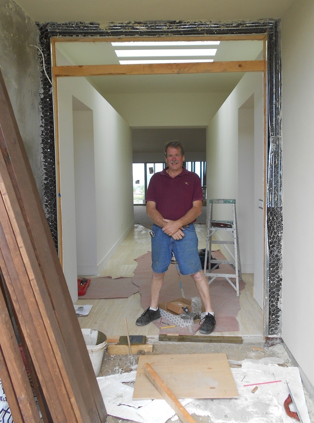 Pivoting Front Entry Door