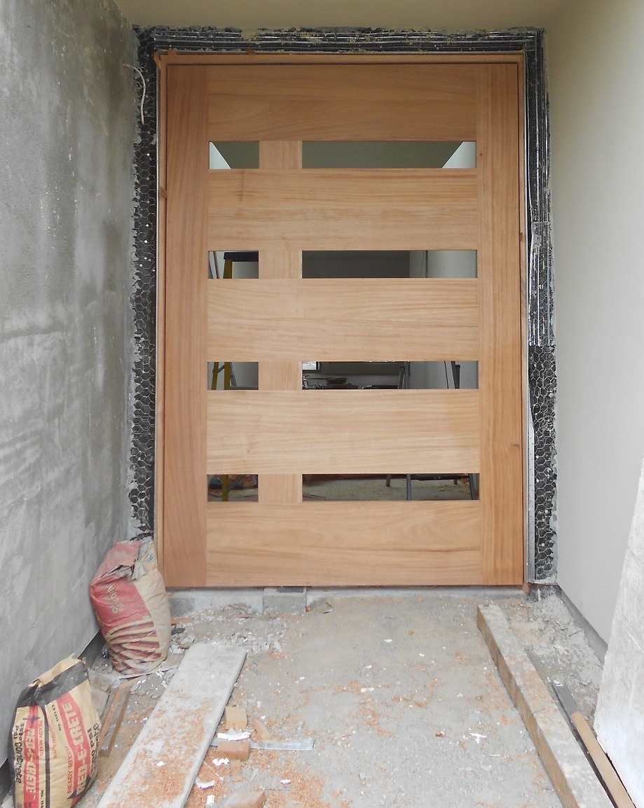 Pivoting Front Entry Door