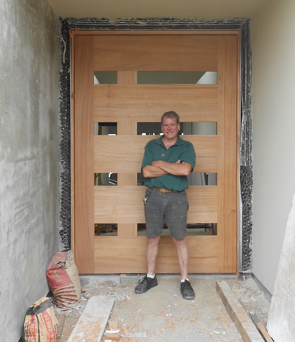 Pivoting Front Entry Door