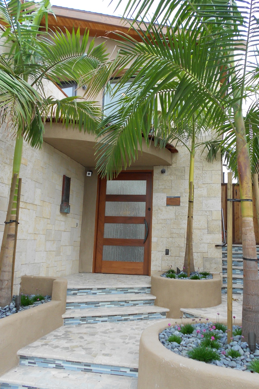 Pivoting Front Entry Door
