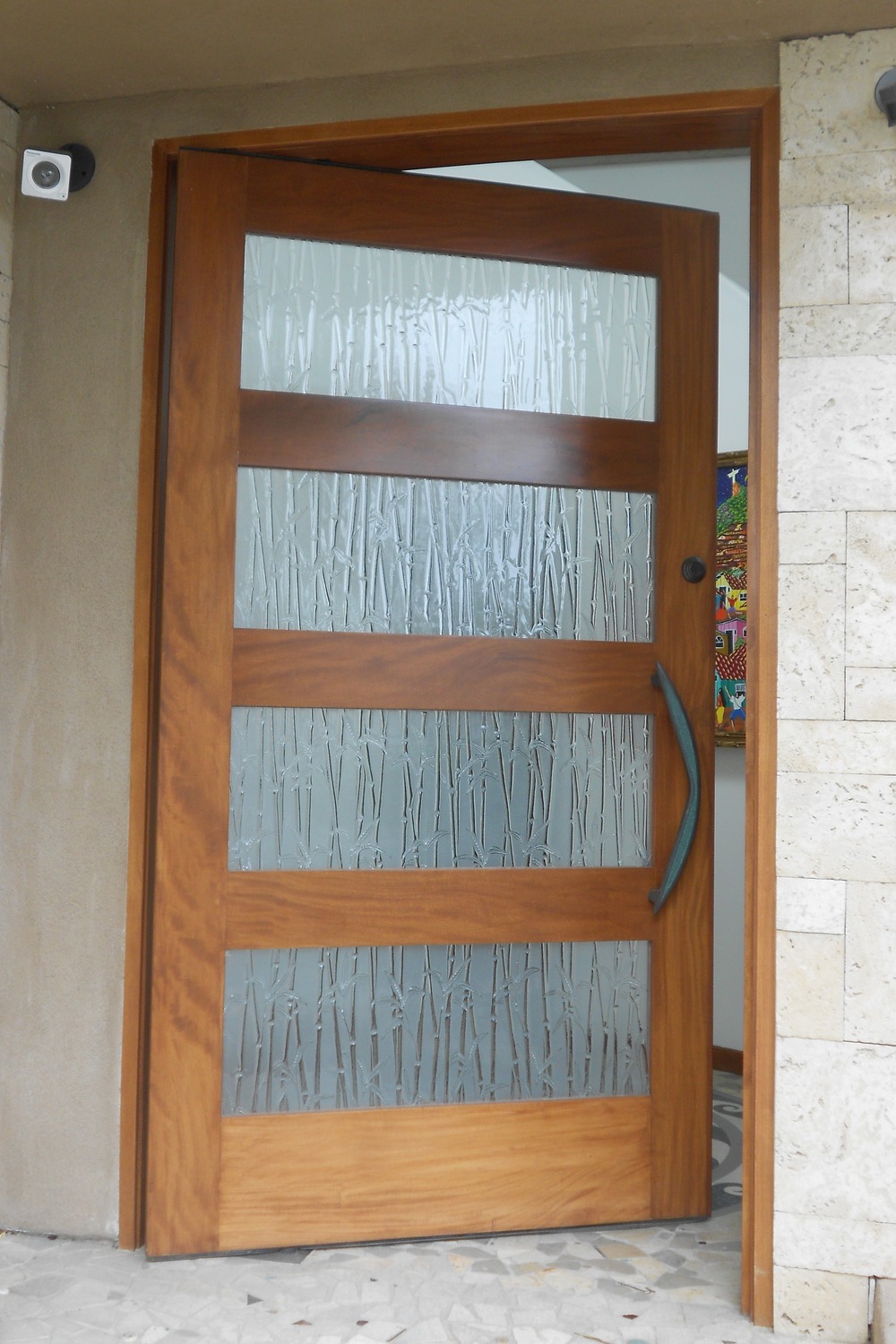 Pivoting Front Entry Door