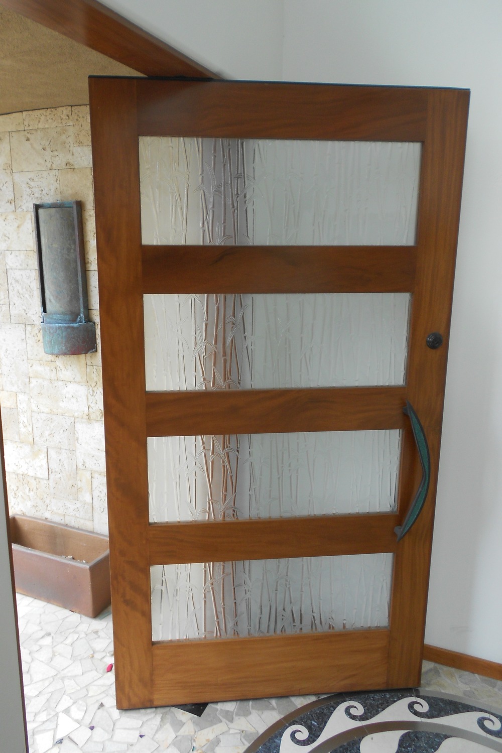 Pivoting Front Entry Door