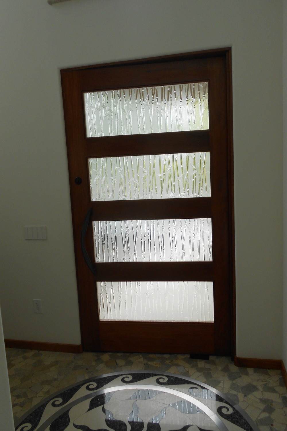 Pivoting Front Entry Door