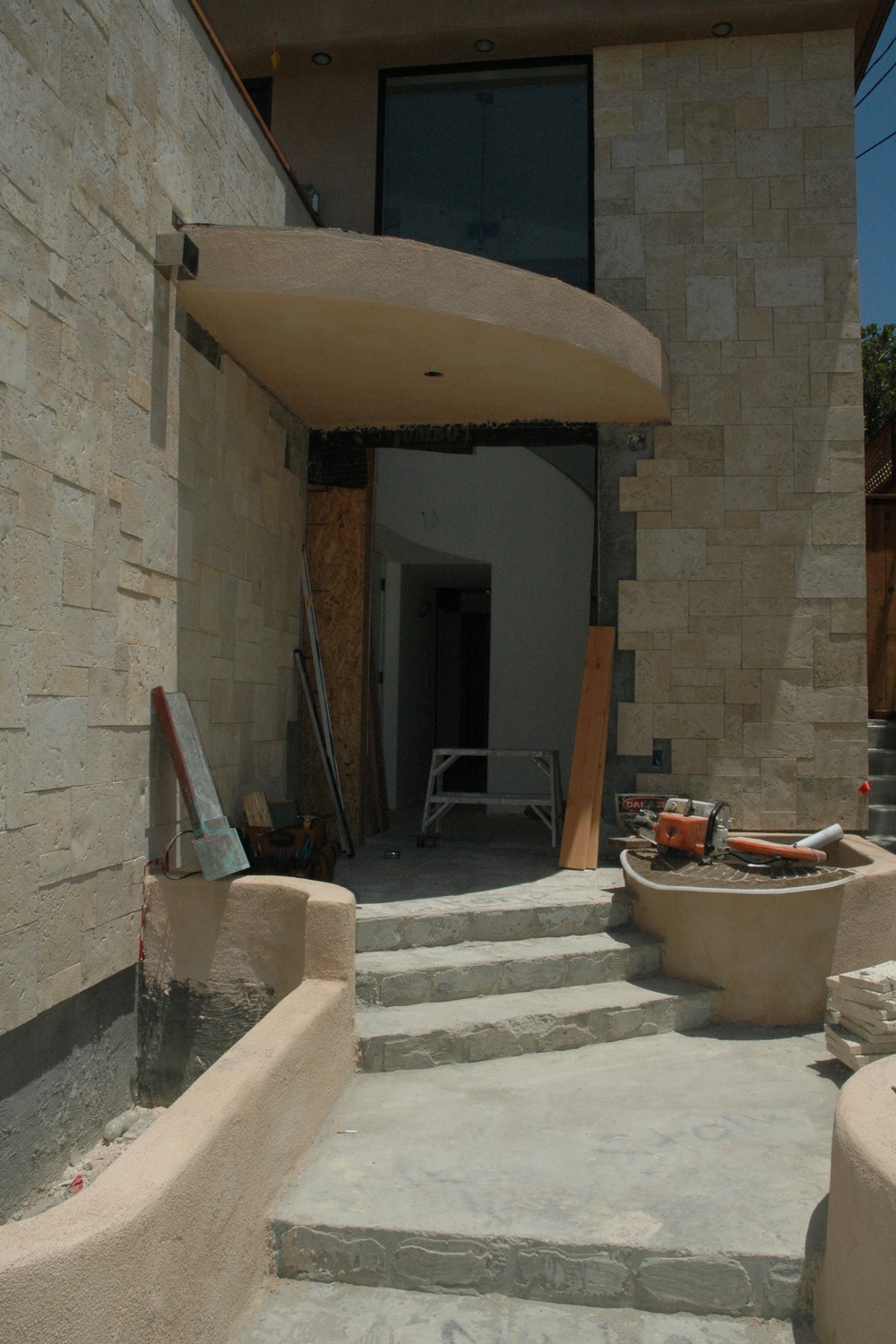 Pivoting Front Entry Door