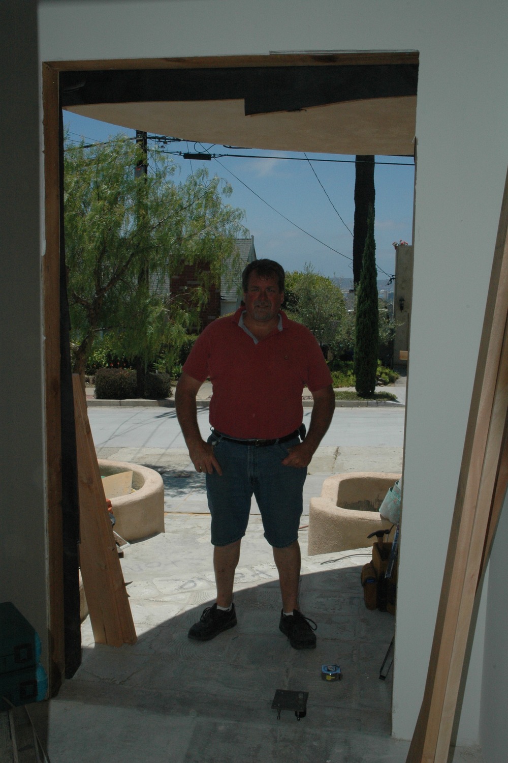 Pivoting Front Entry Door