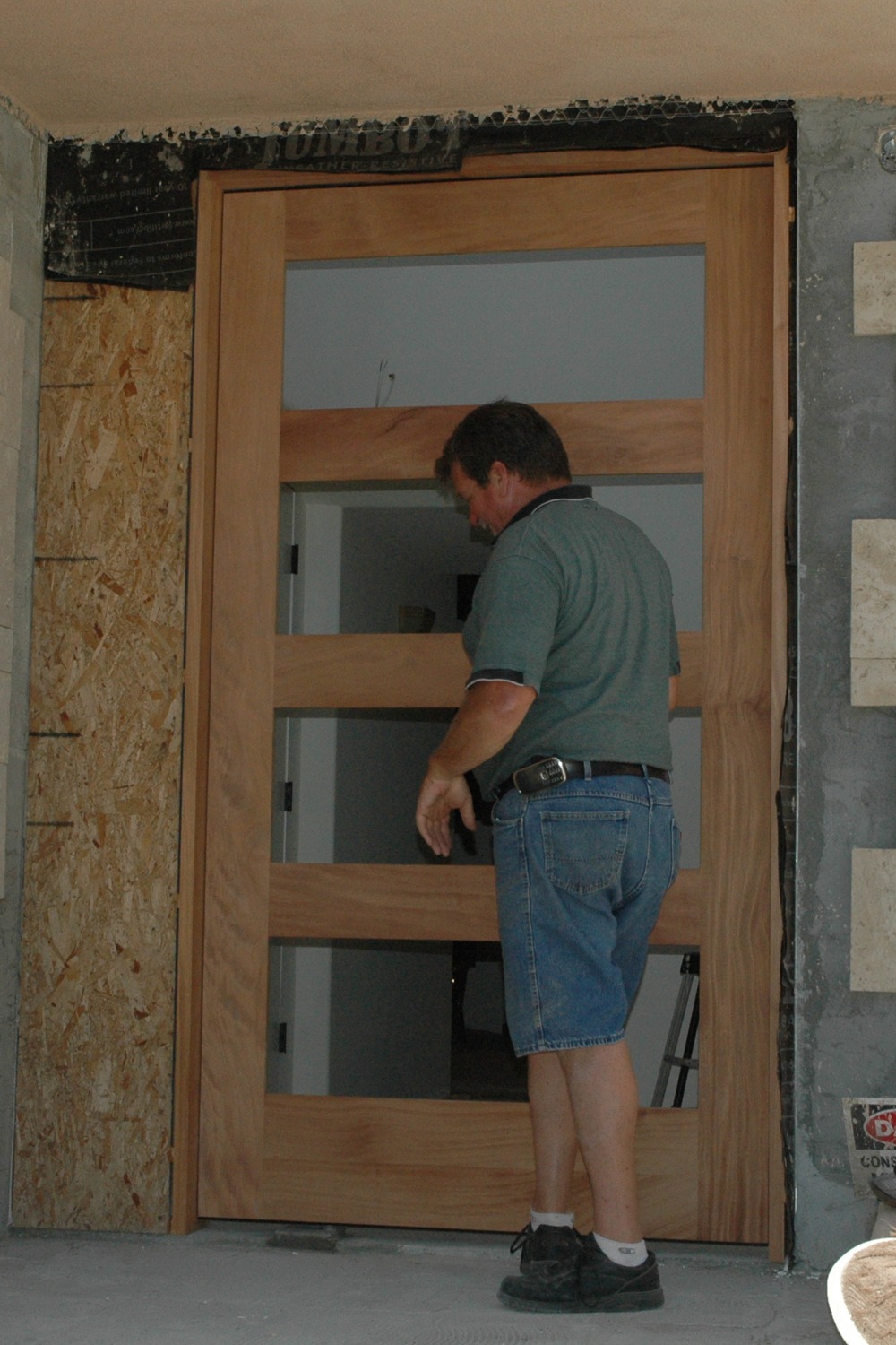 Pivoting Front Entry Door