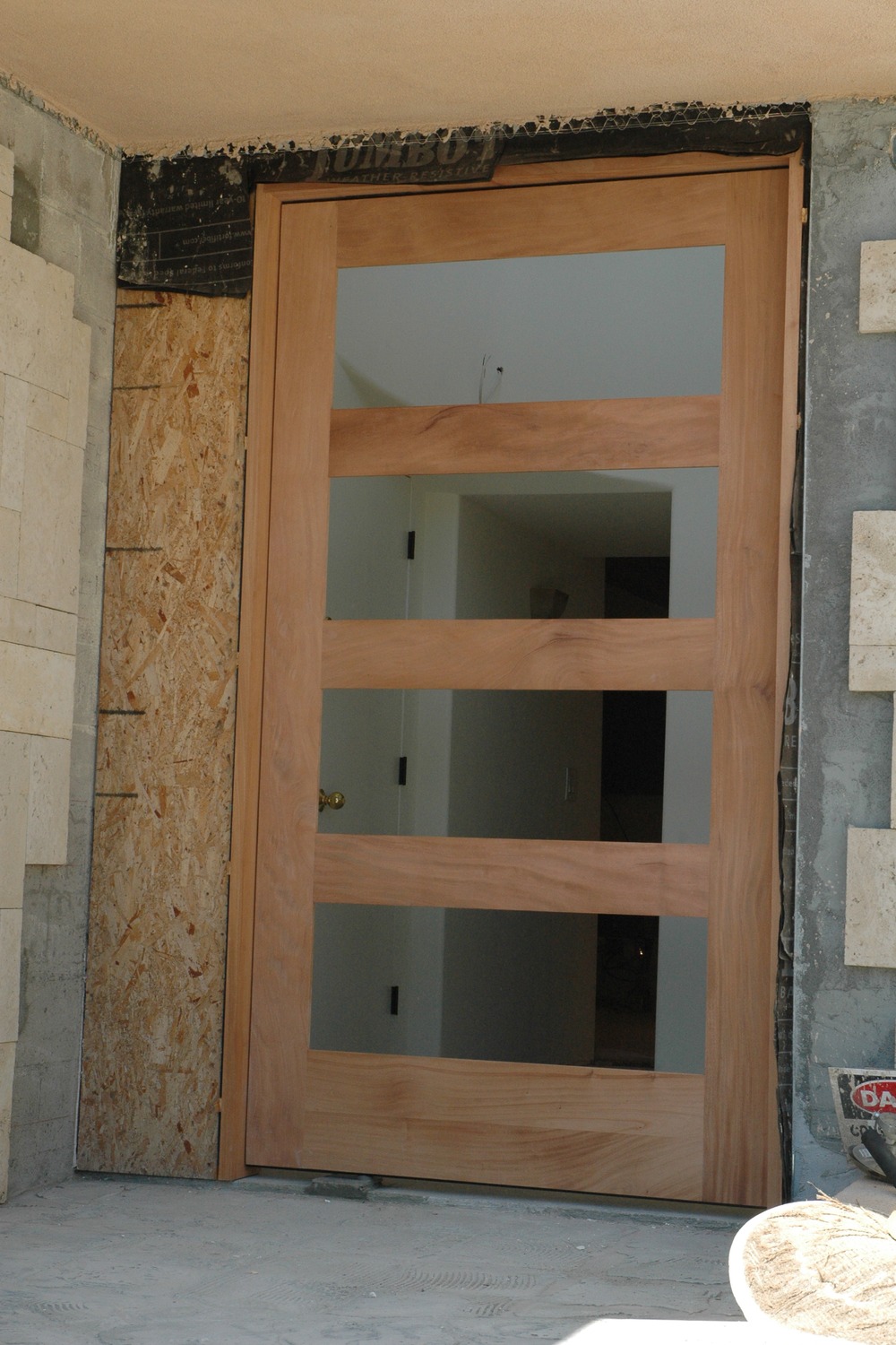 Pivoting Front Entry Door