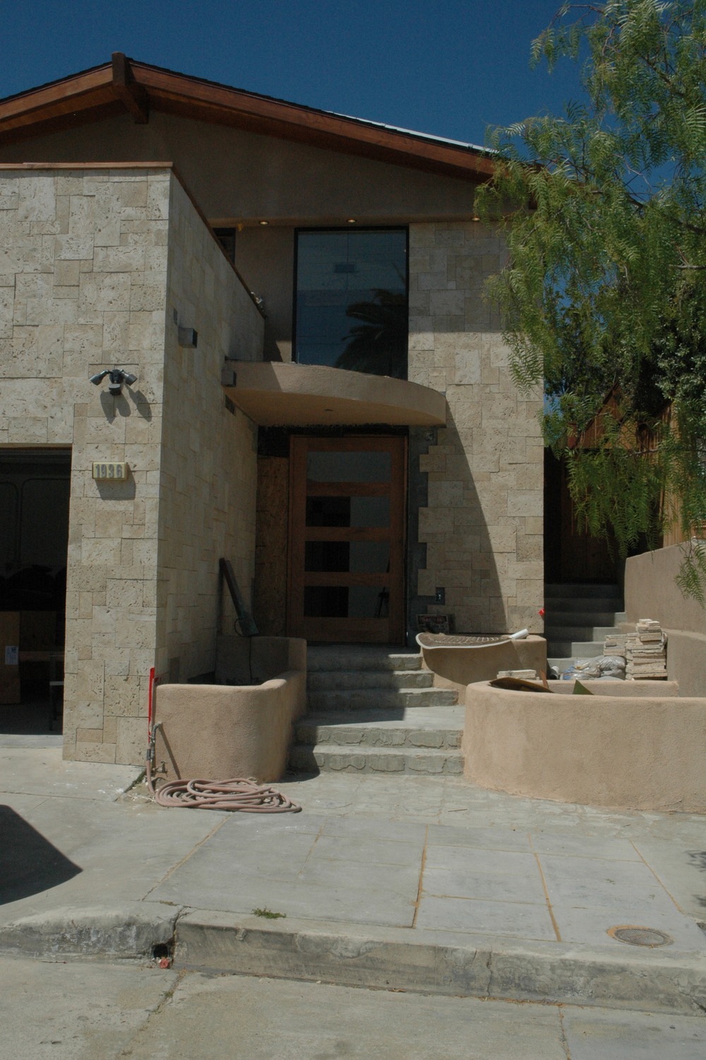 Pivoting Front Entry Door