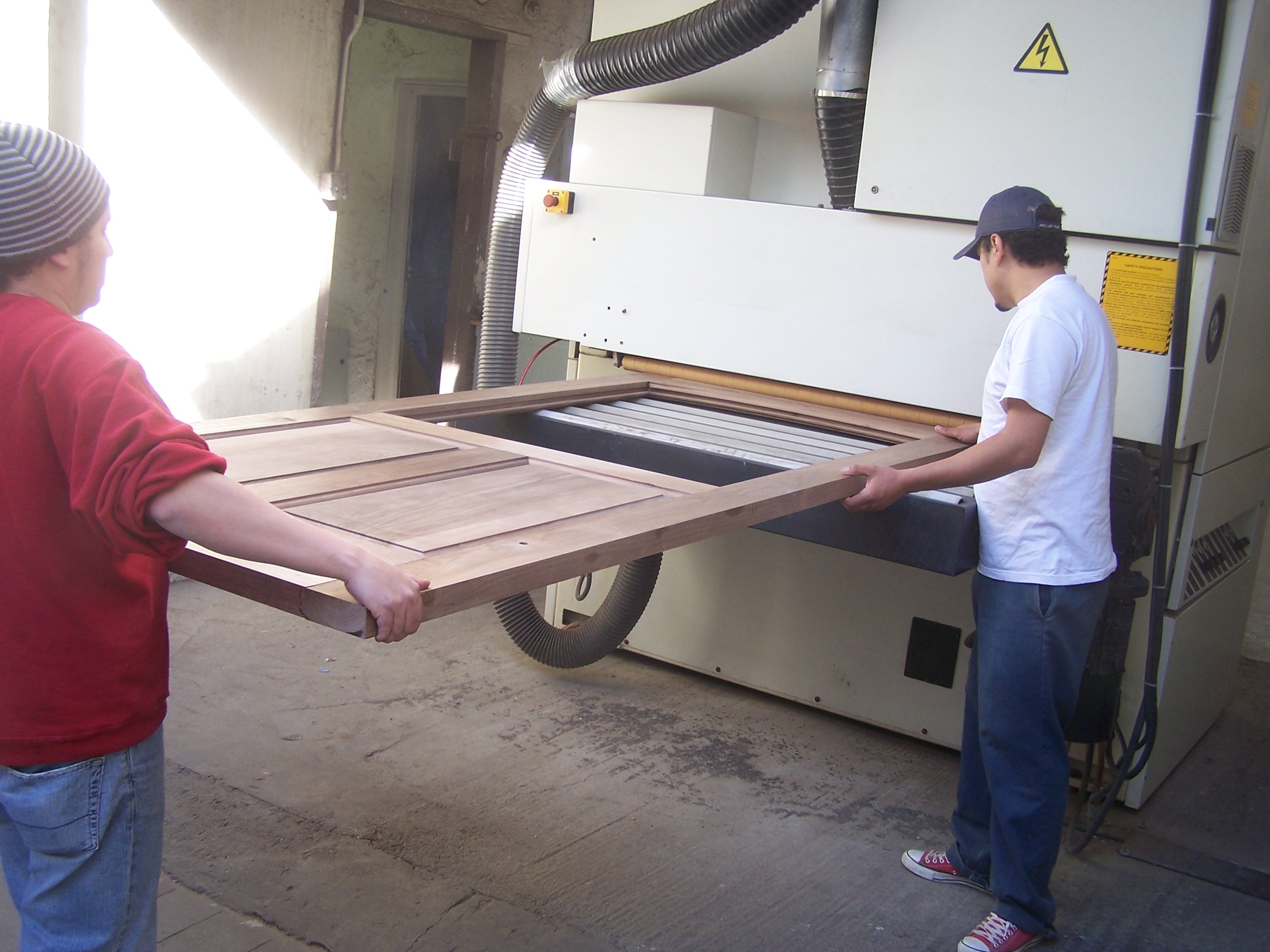 Front Entry Door - In Progress